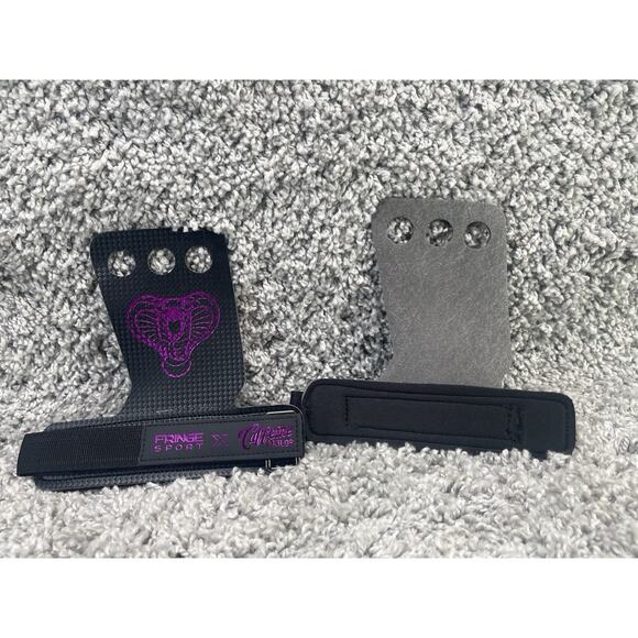 Fringe Sport X Caffeine And Kilos Cobra Grips Bundle Set Of 2 Black Purple New - Picture 6 of 12